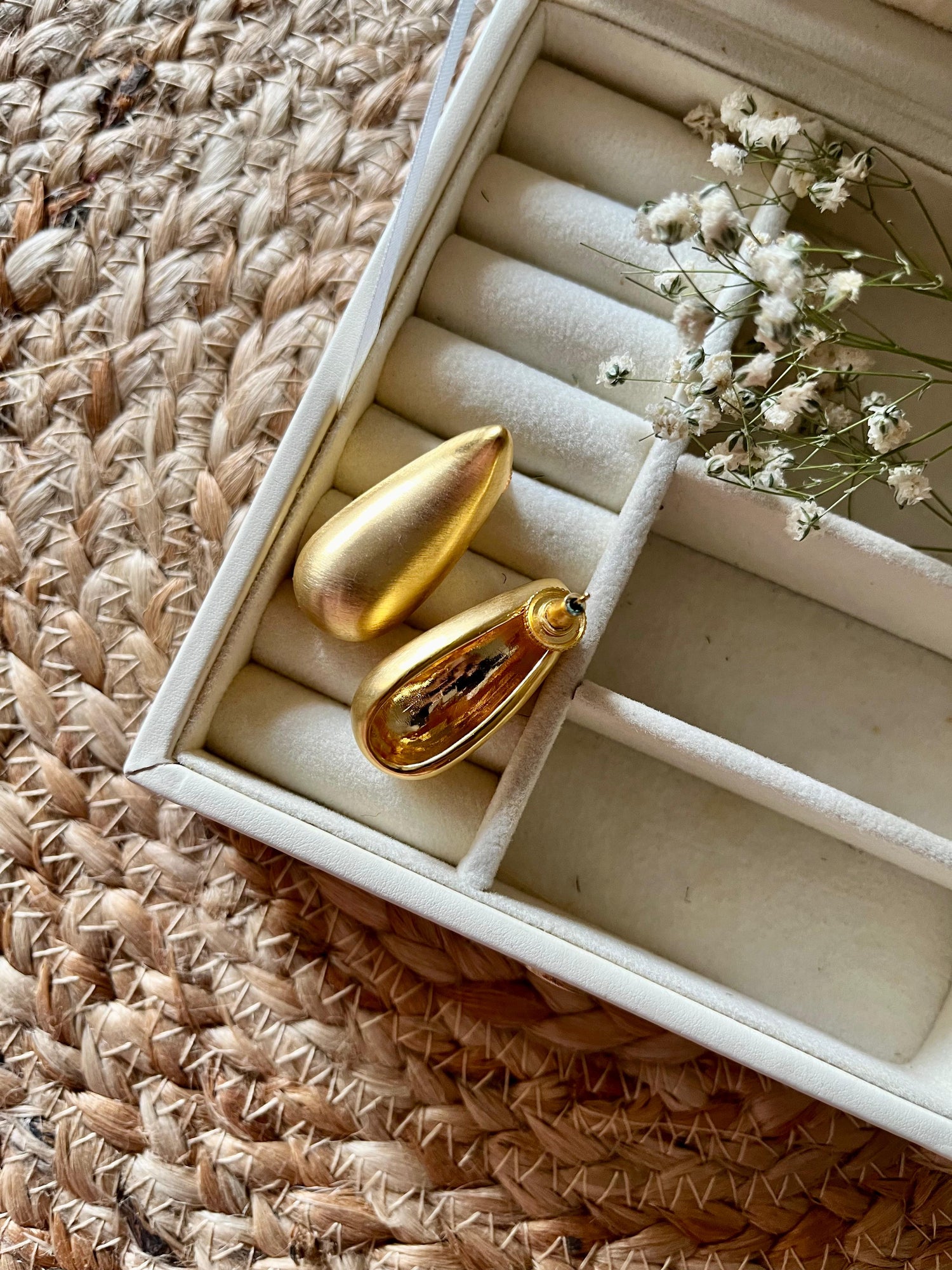 Drop Shape Studs - Large