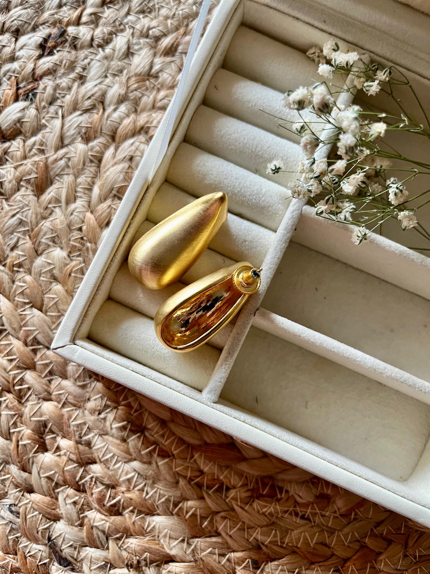 Drop Shape Studs - Large