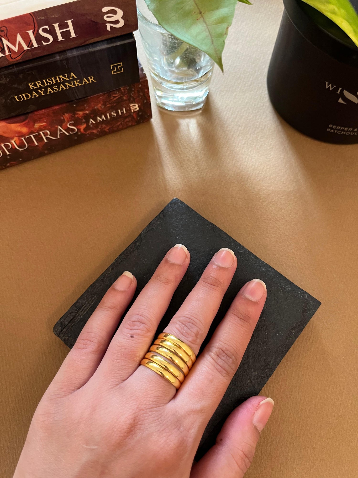 Brass Multilayer Ring