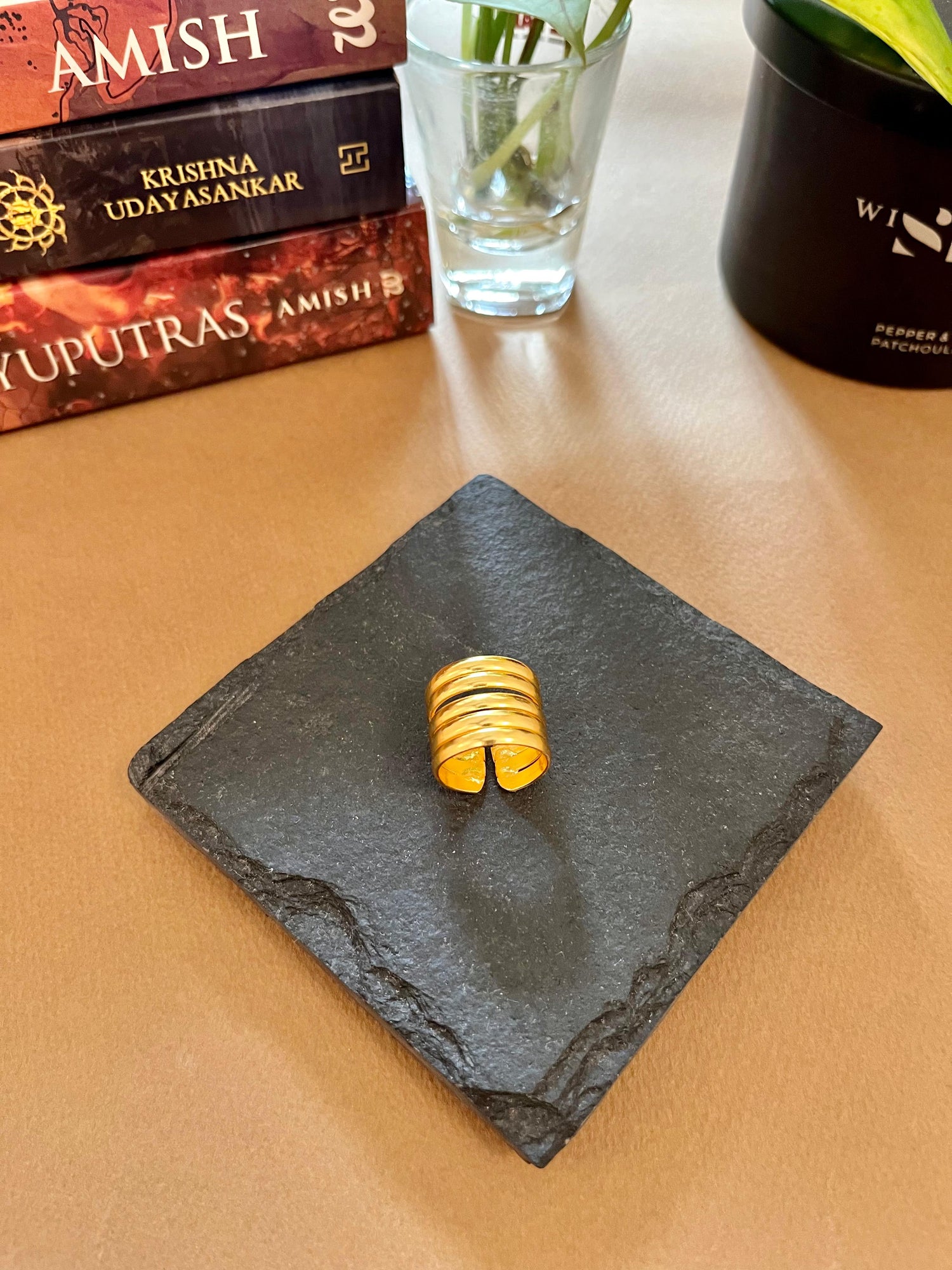 Brass Multilayer Ring