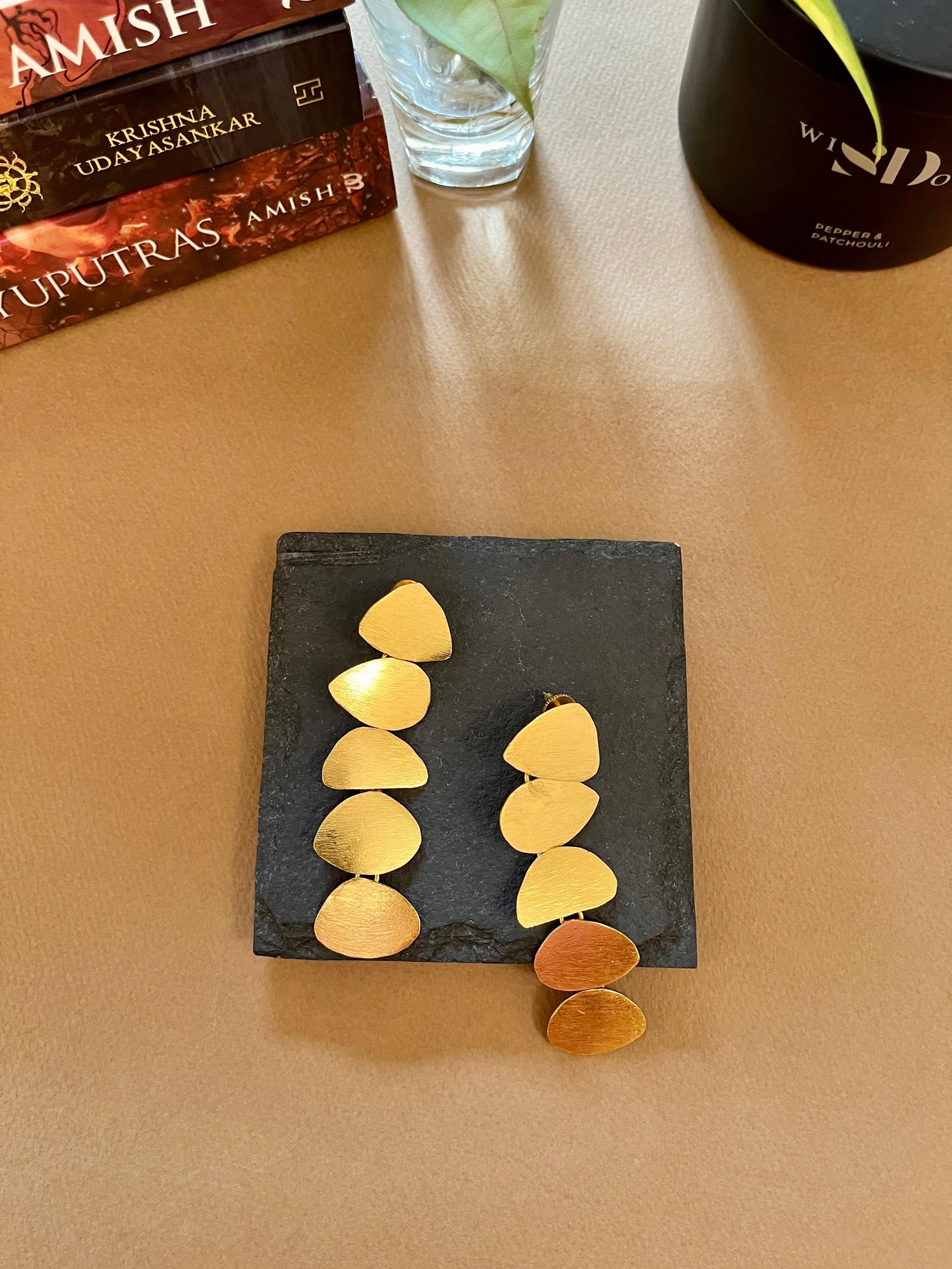 Geometrical Shape Long Earrings