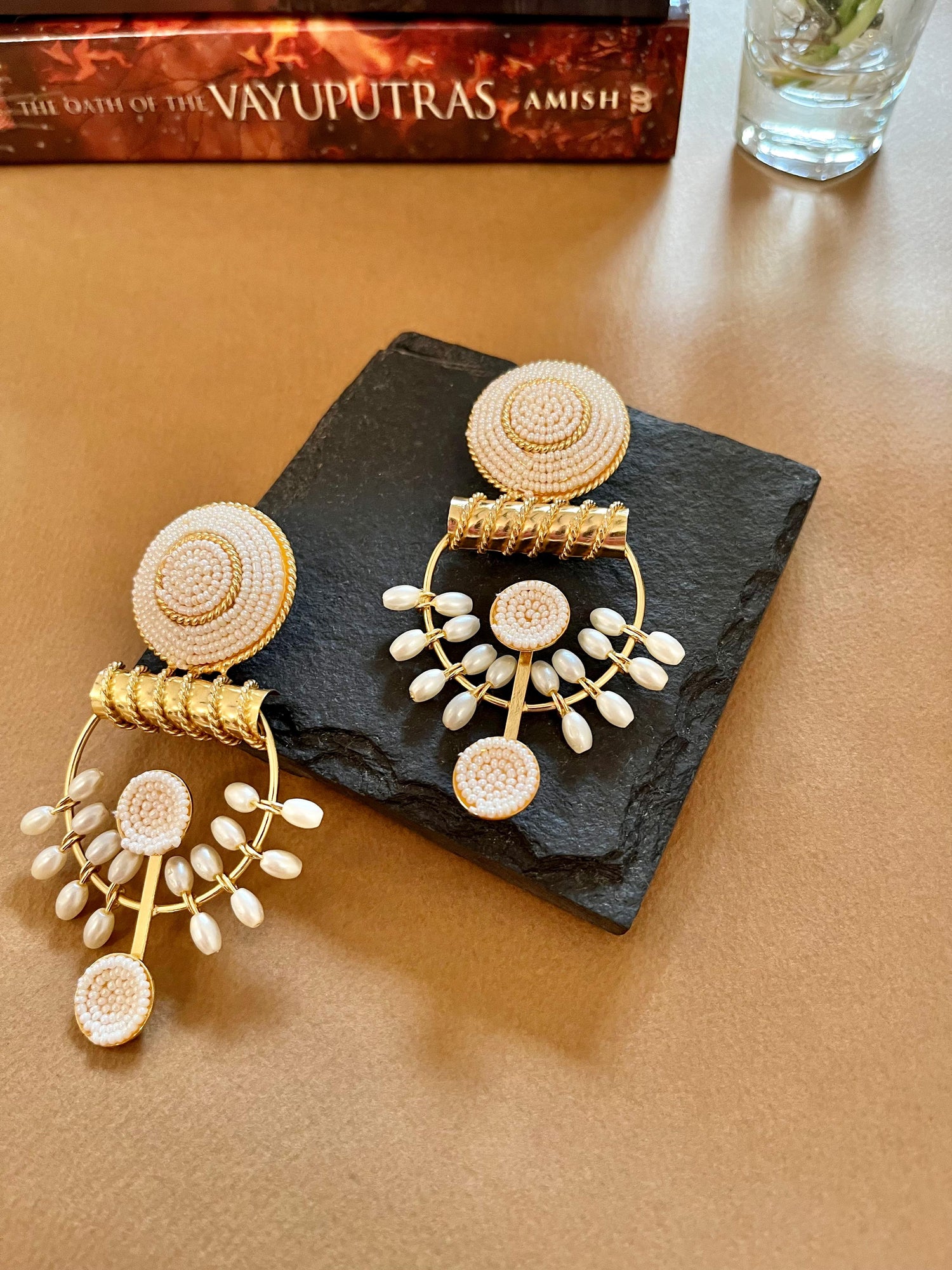 Statement Pearl Earrings