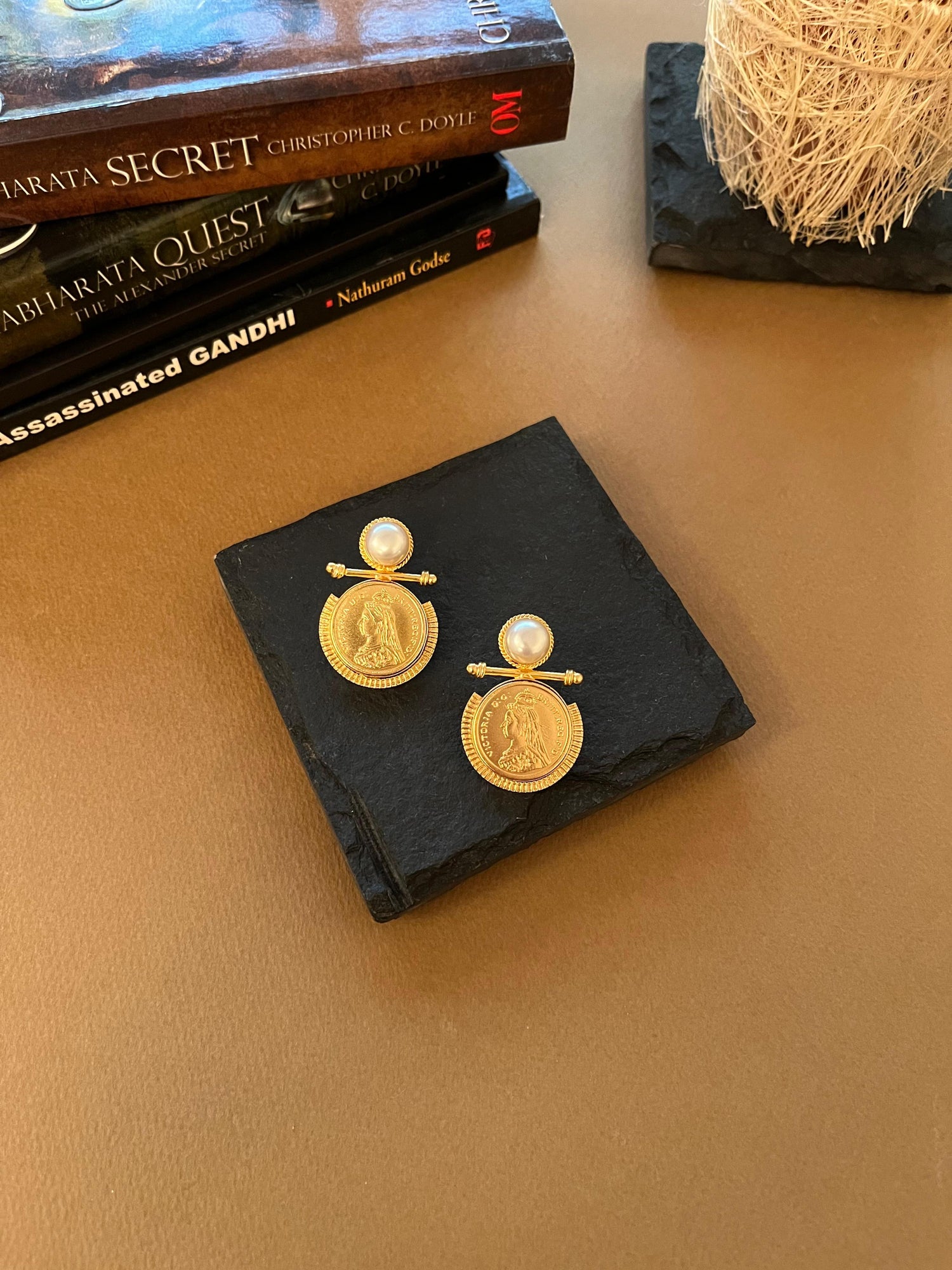Medallion Earrings