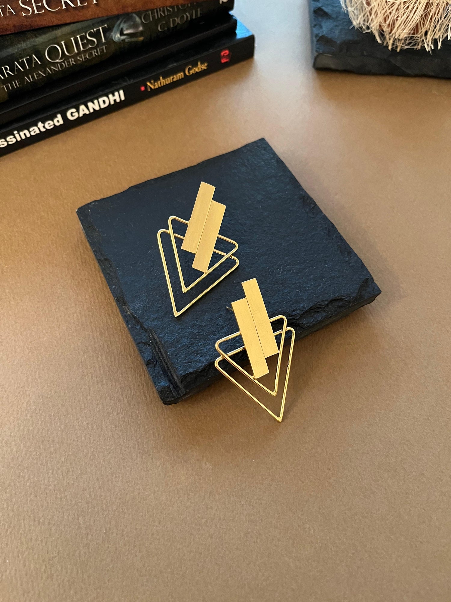 Inverted Triangle Earrings