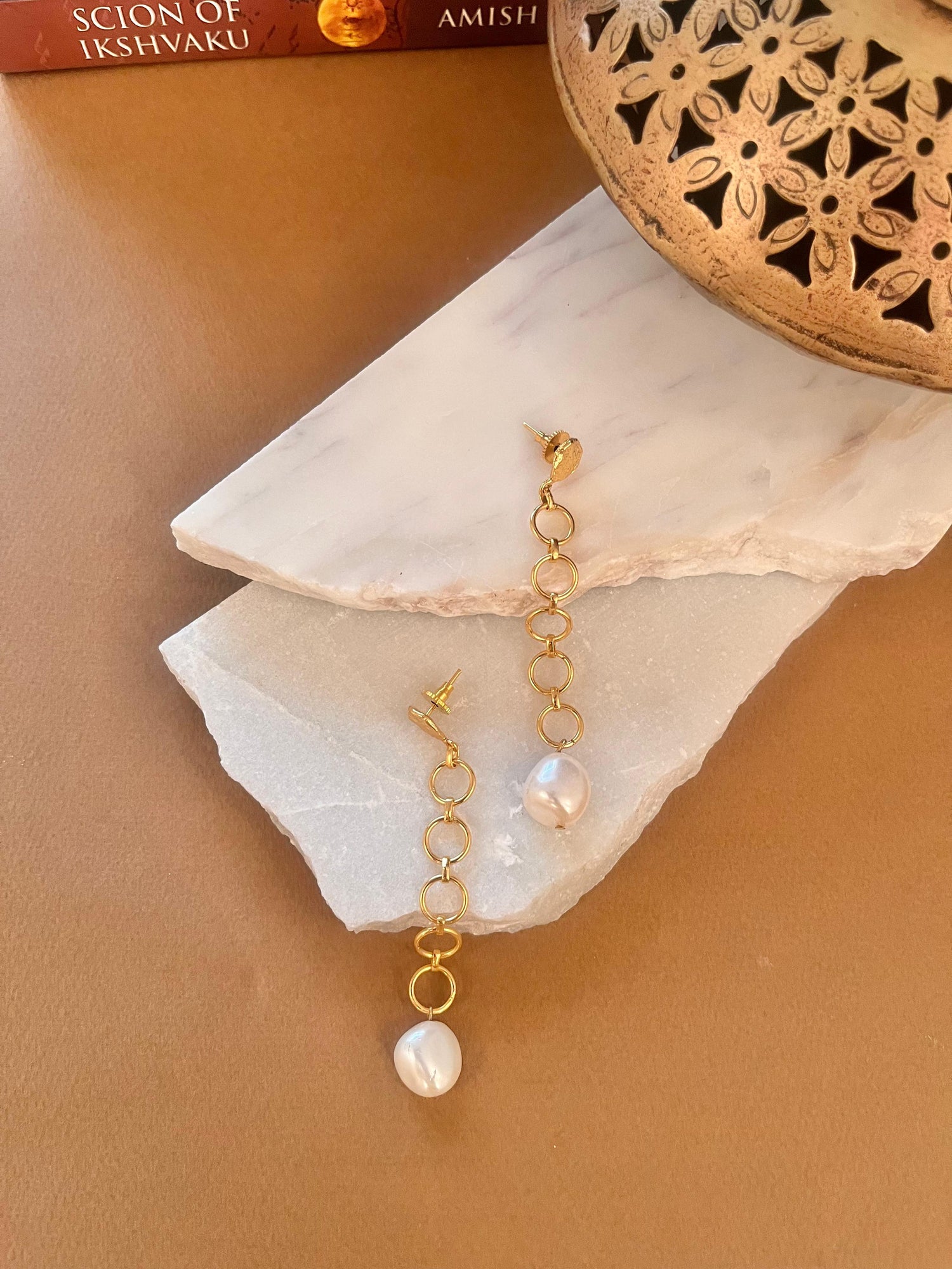 Baroque Long Earrings