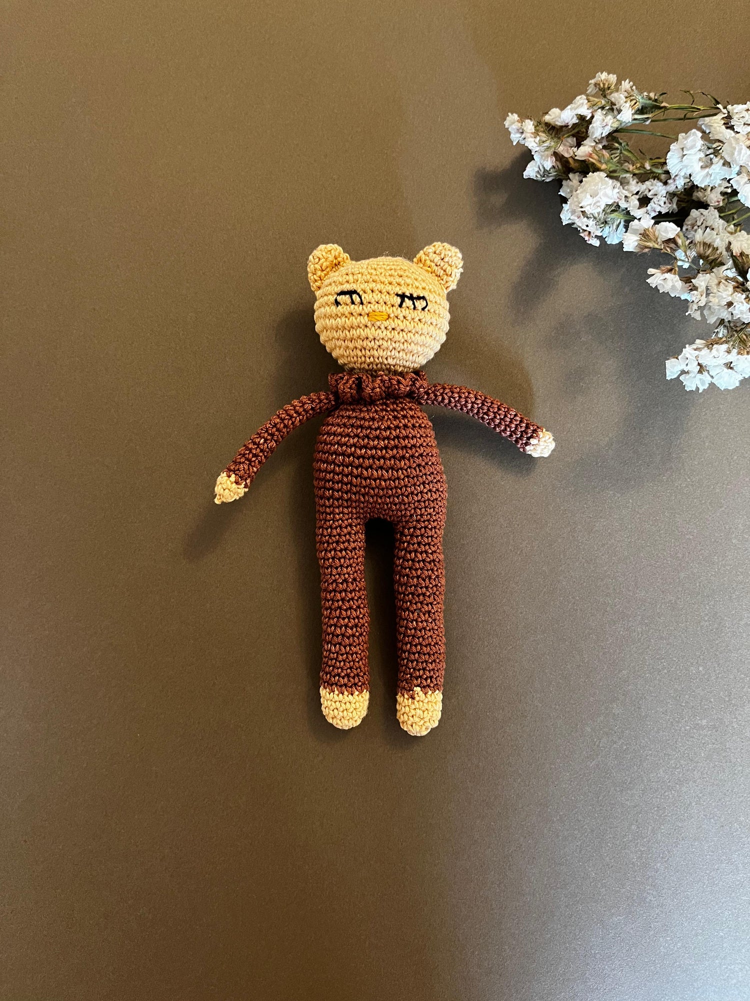 Brown Bunny Toy (Size:6.7")