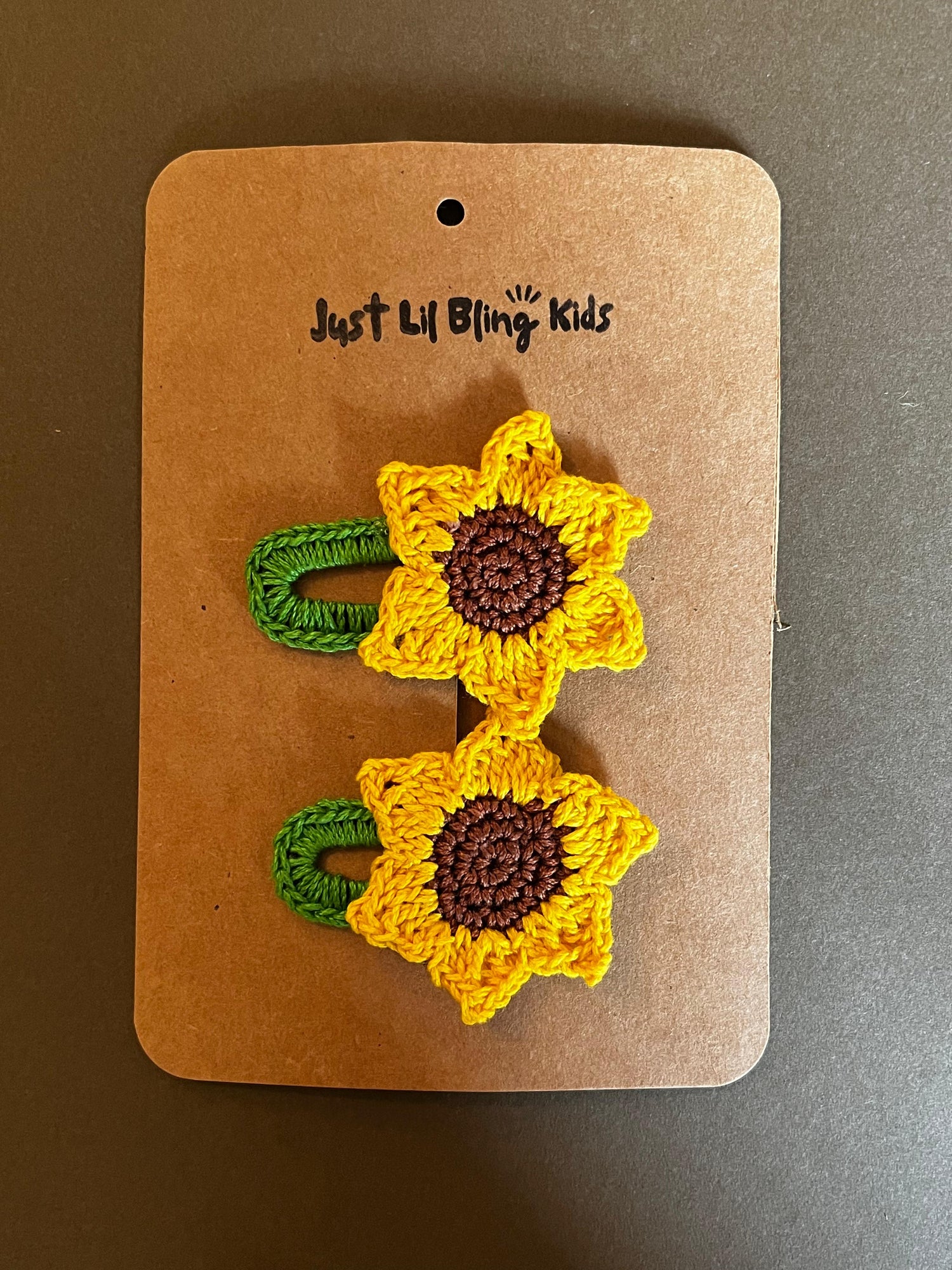 Sunflower Hair Clip (Pair)