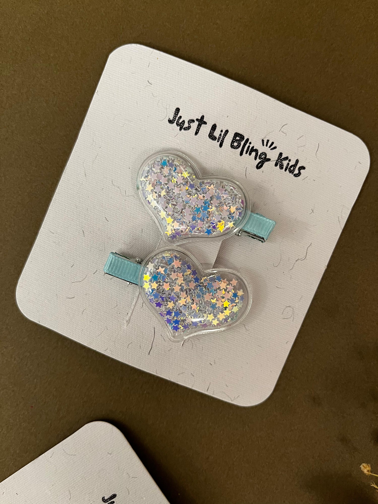 Starry Heart Clips (Pack of 2)