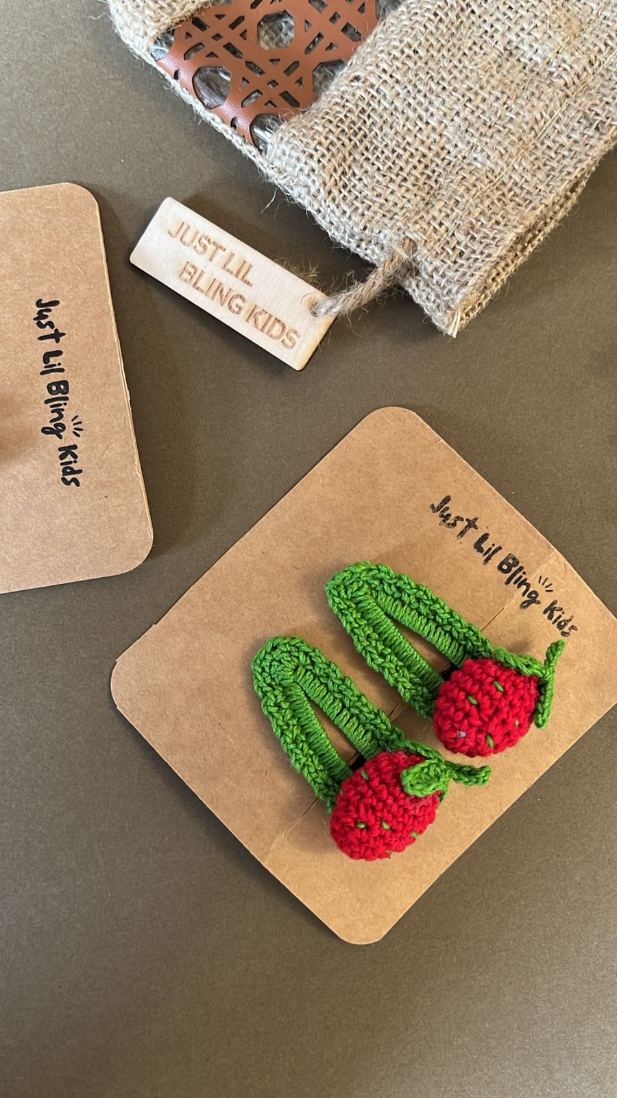 Strawberry Hair Clip (Pair)