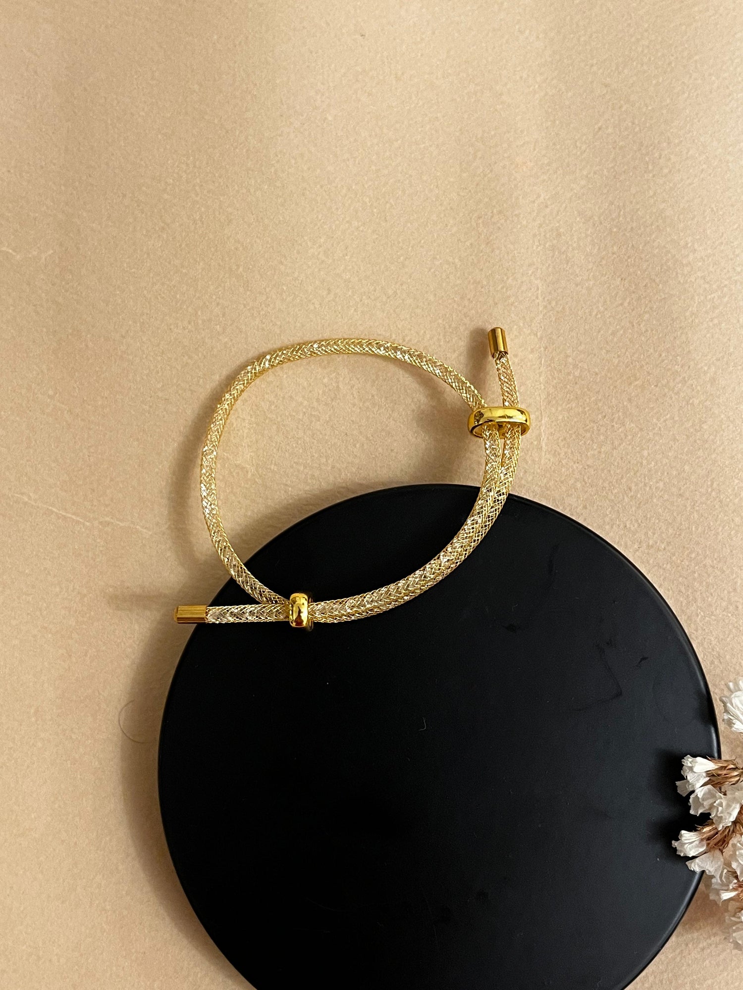 Flexible Gold Bracelet