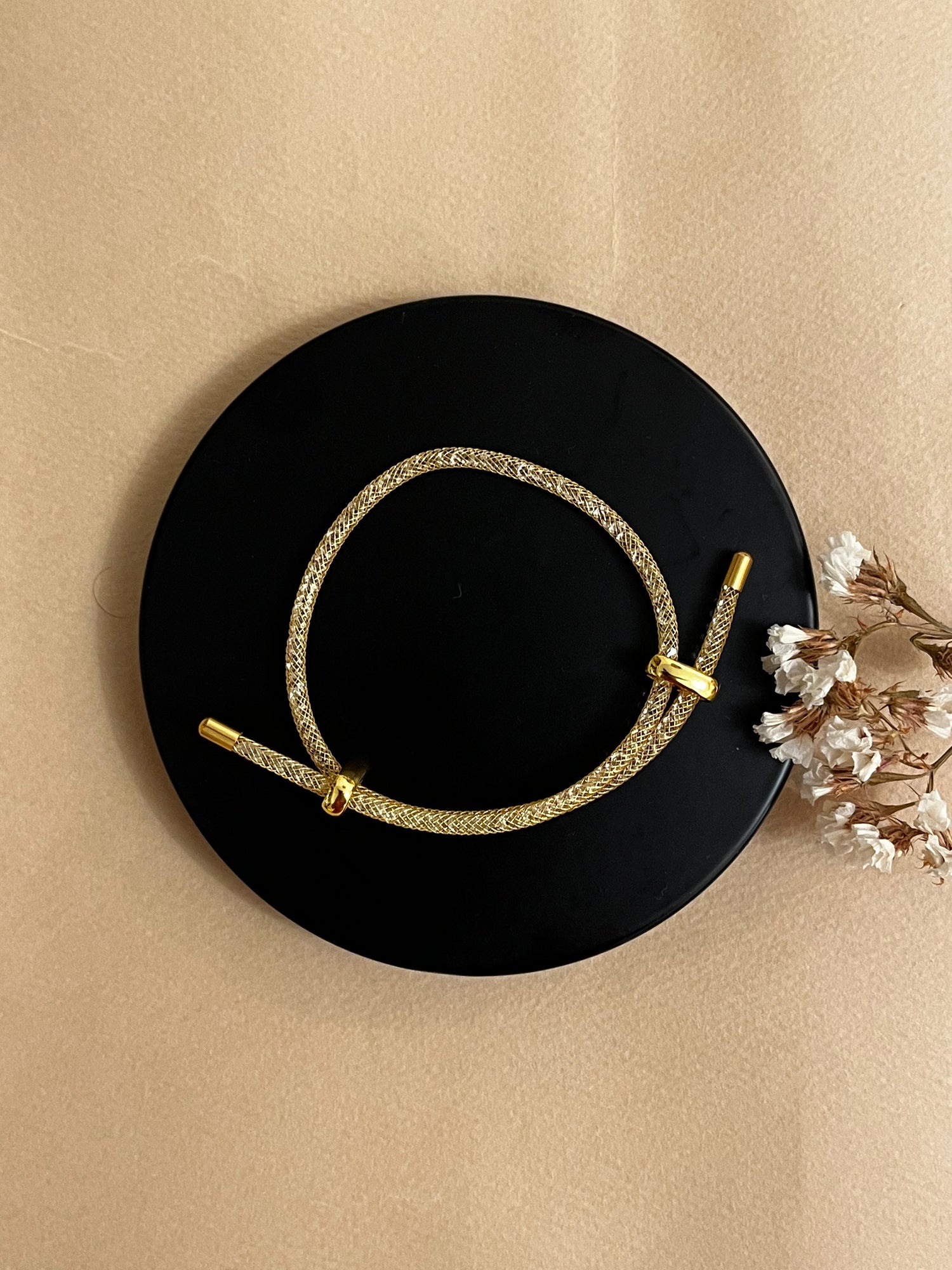 Flexible Gold Bracelet