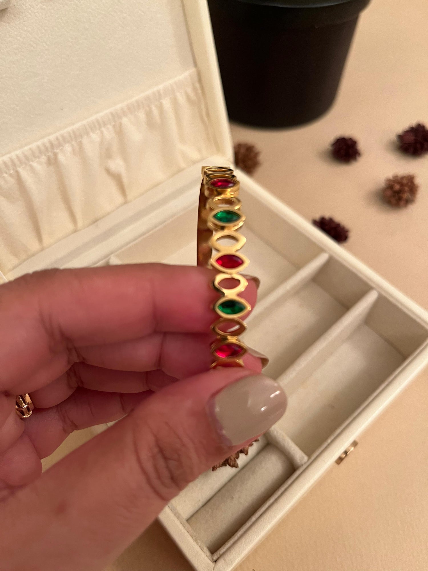 MMulticolor Almond Bracelet