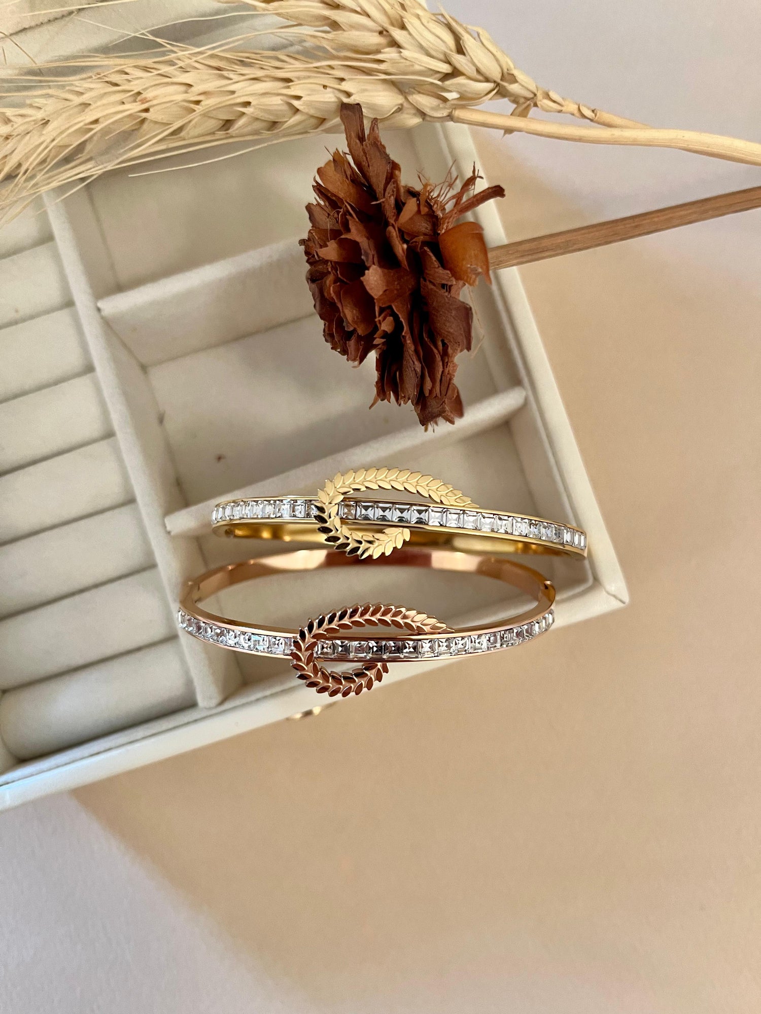 Rosegold Studded Bracelet