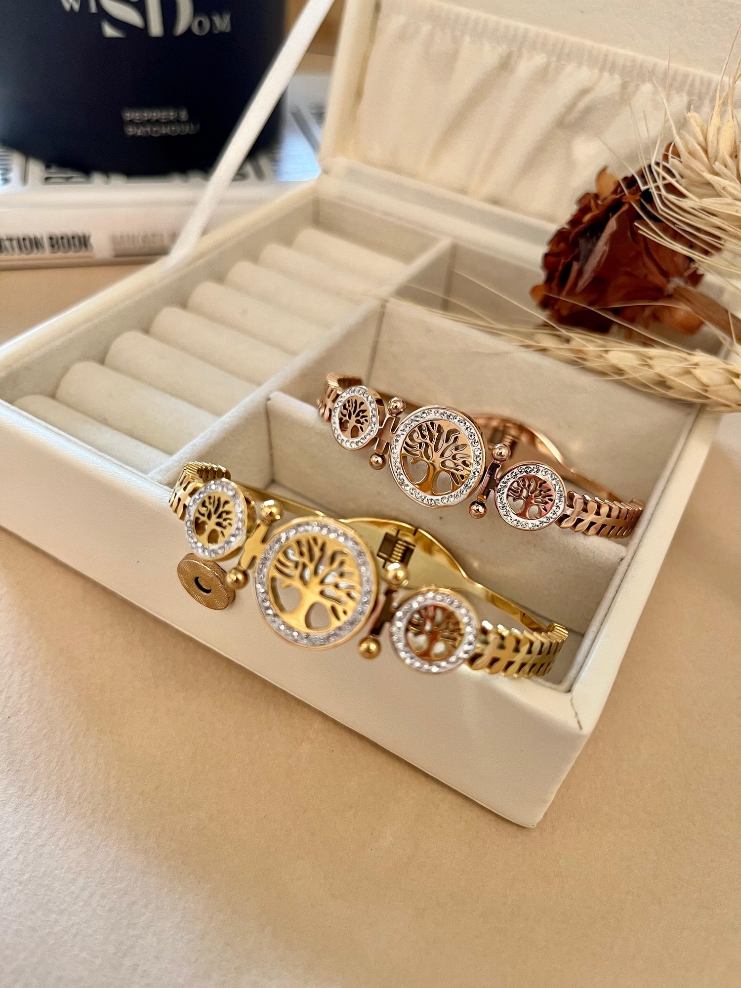 Rosegold Tree of Life Bracelet