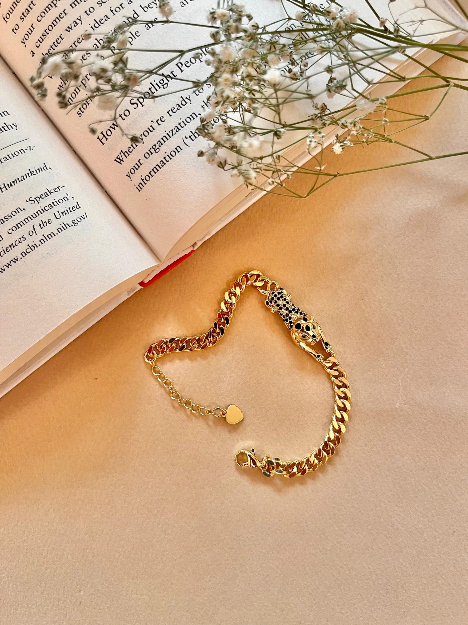 Cheetah Chain Bracelet