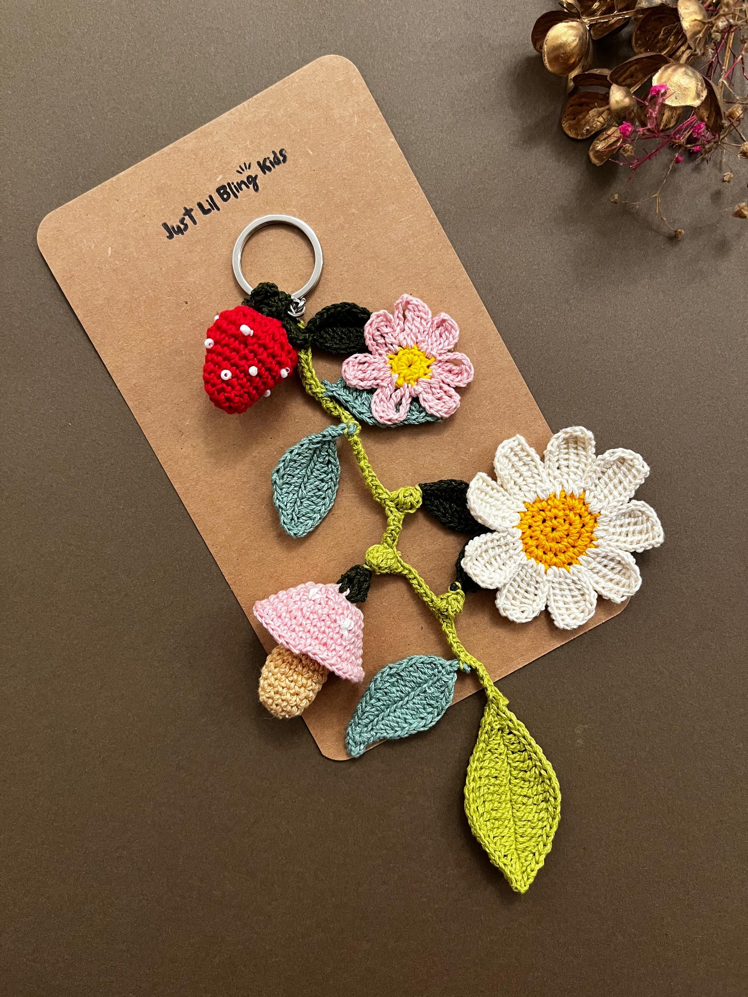 Multiple Crochet Charm Keychain (Pre-book)