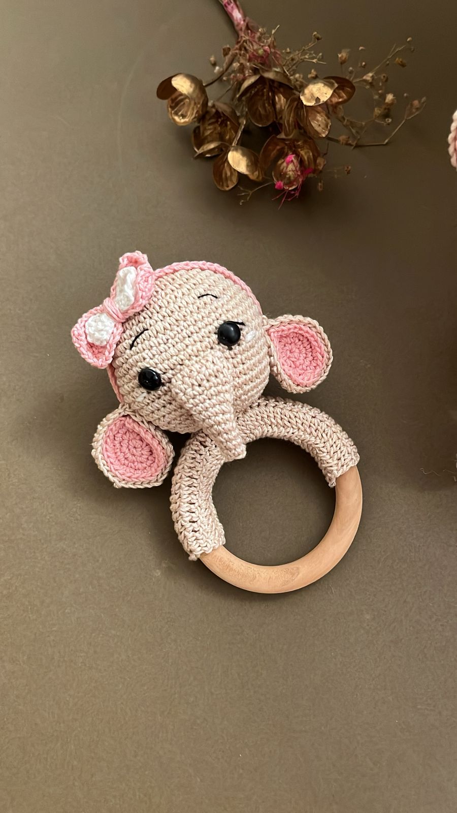 Eleplant Plushie & Teether set