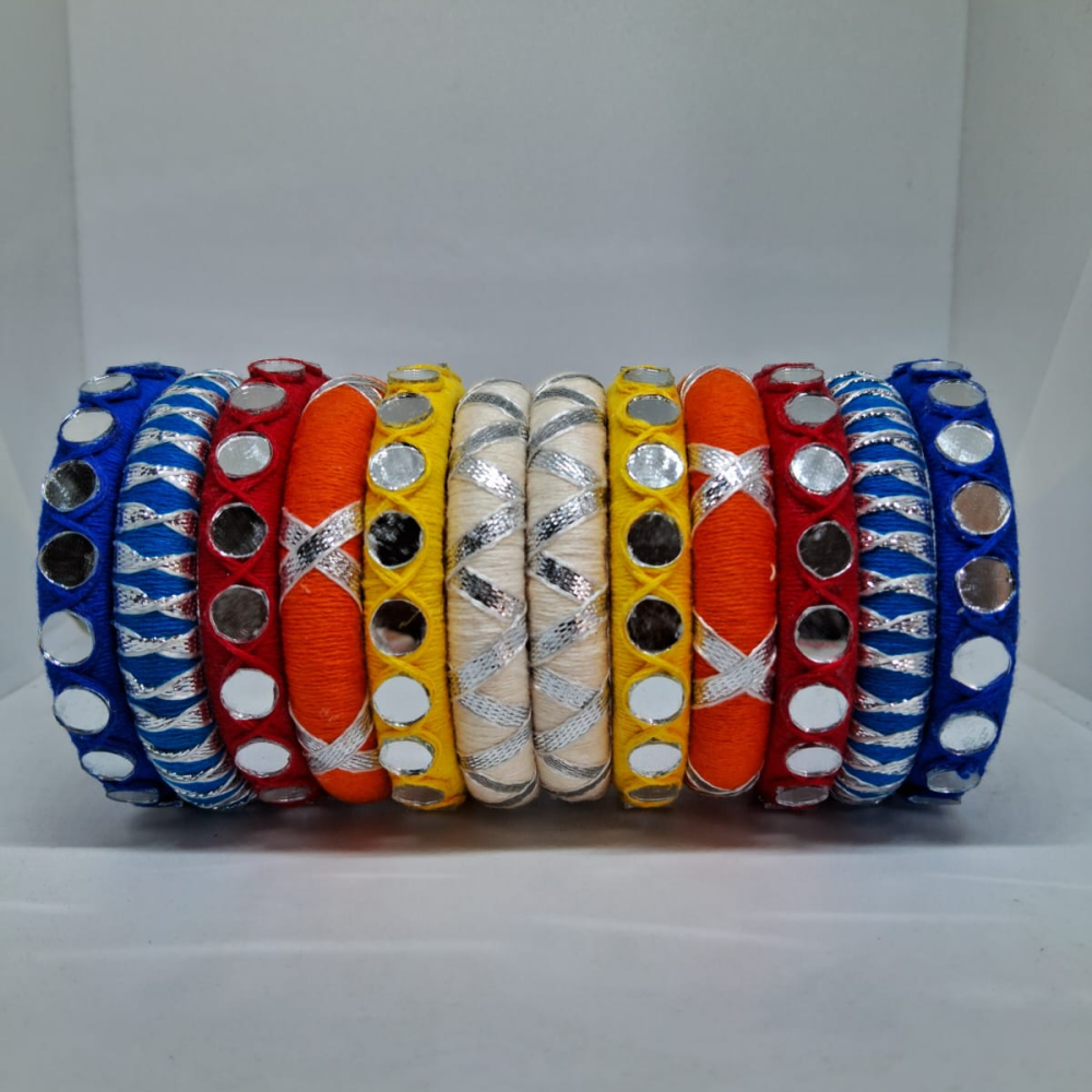 Ananya [Multi colour Handcrafted Bangles]