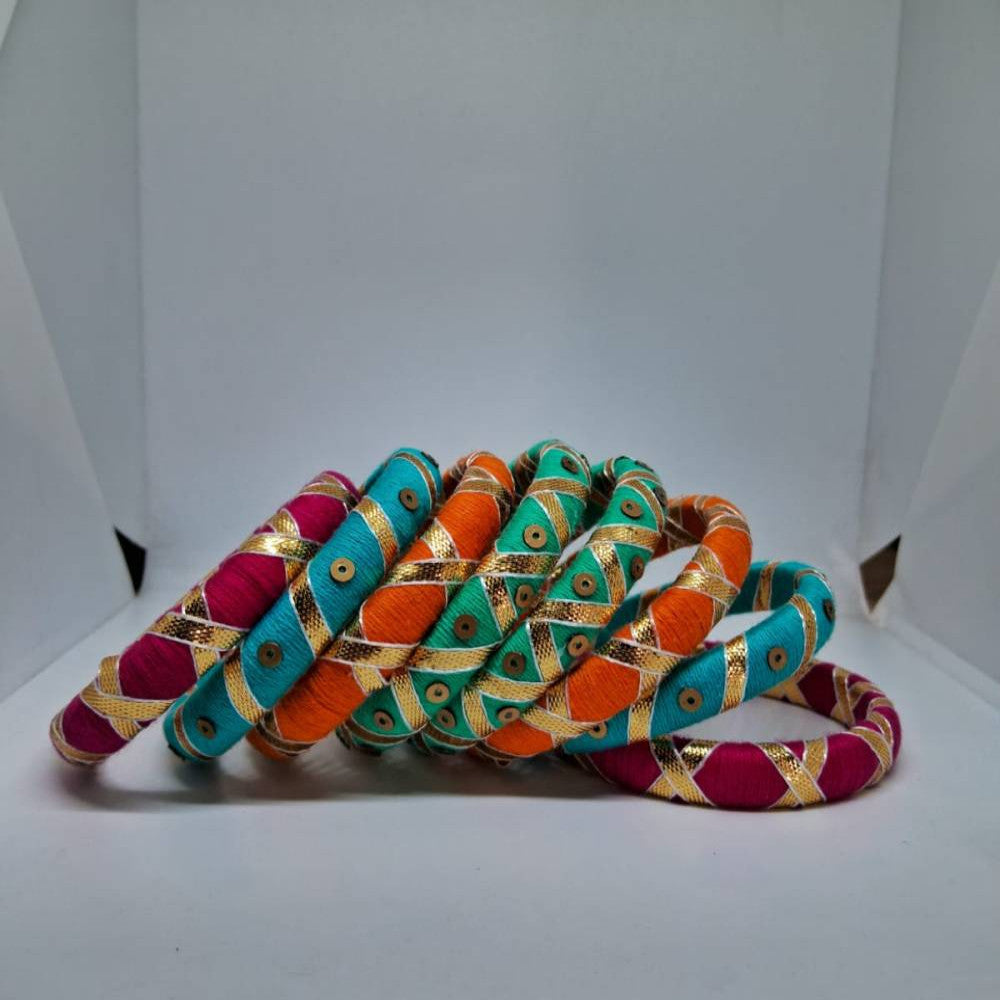 Gotta patti Handcrafted Bangles - Anuradha