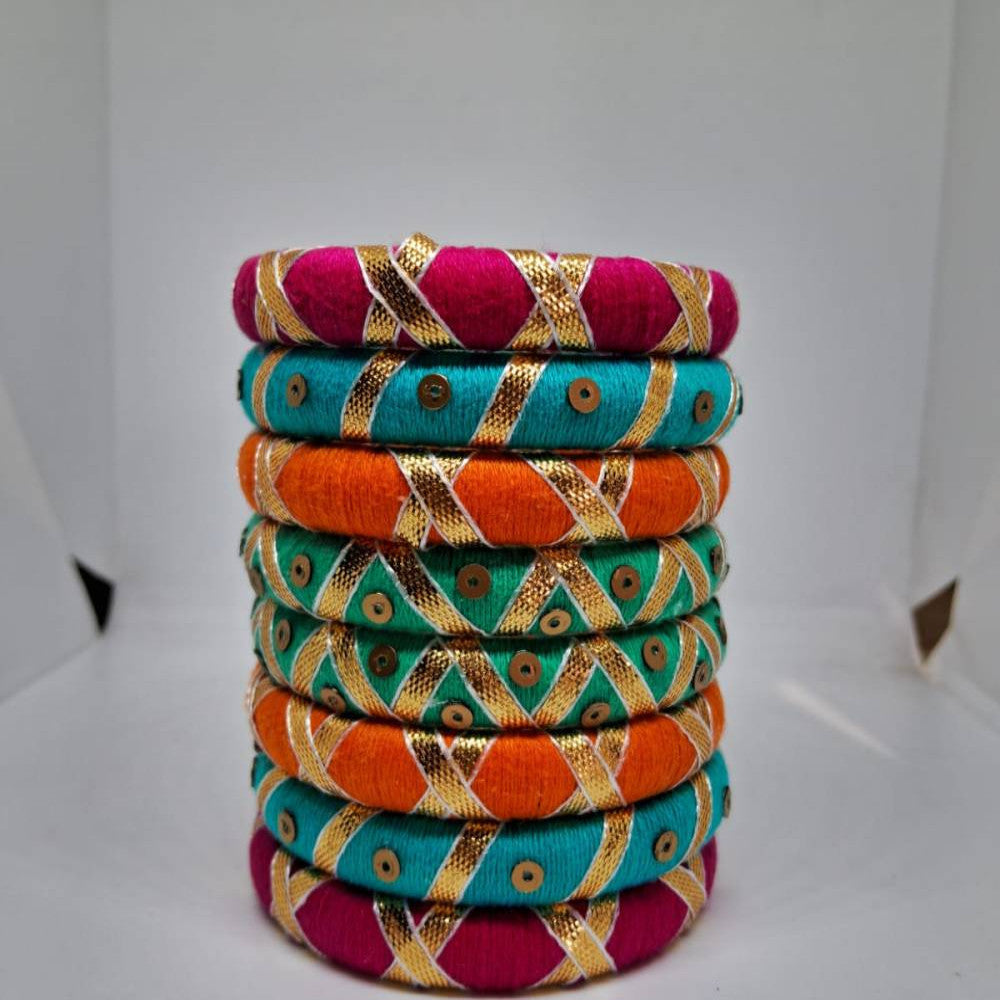Gotta patti Handcrafted Bangles - Anuradha