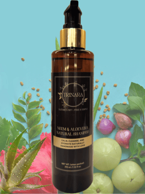 Neem & Aloevera Natural Shampoo  - 210ML