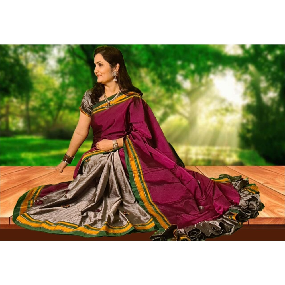 Semi Silk Khun Saree