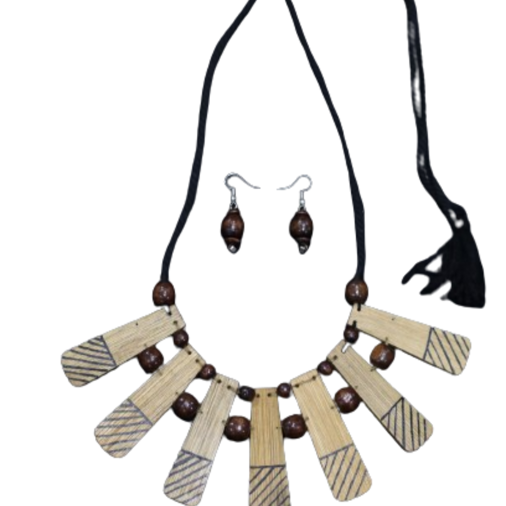 Handpainted Bamboo Jewellery
