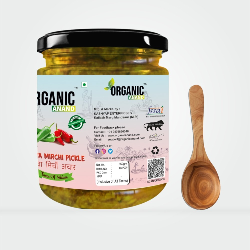 Bharwa Hari Mirchi Ka Achar (Stuffed Green Chillies)|350 gm|Homemade,