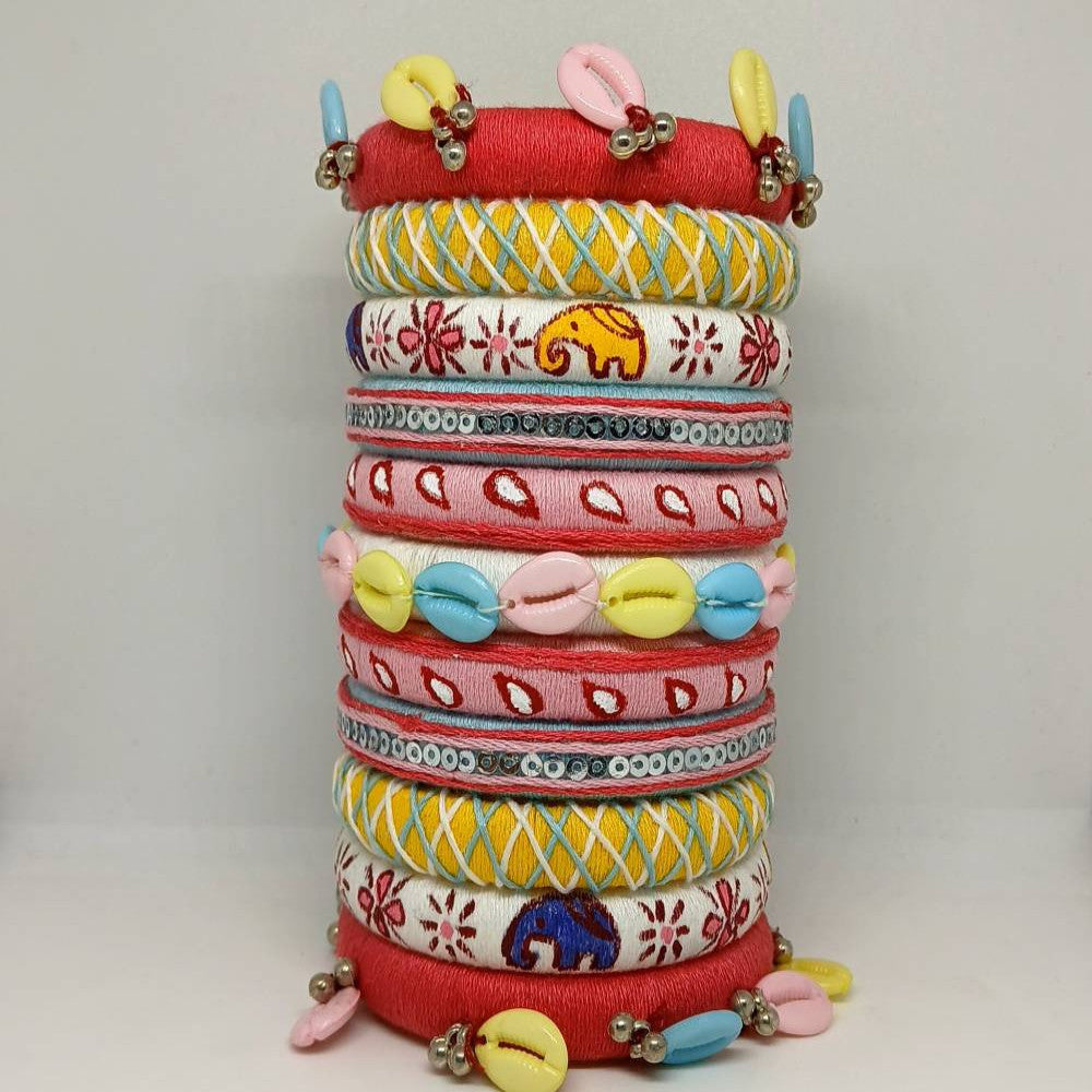 Bhavya [multicolour handcrafted bangles]