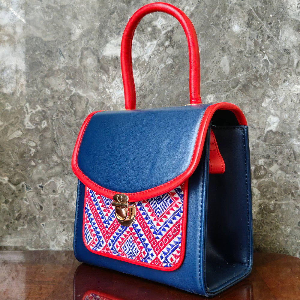 Boho Chic Bag (Blue)