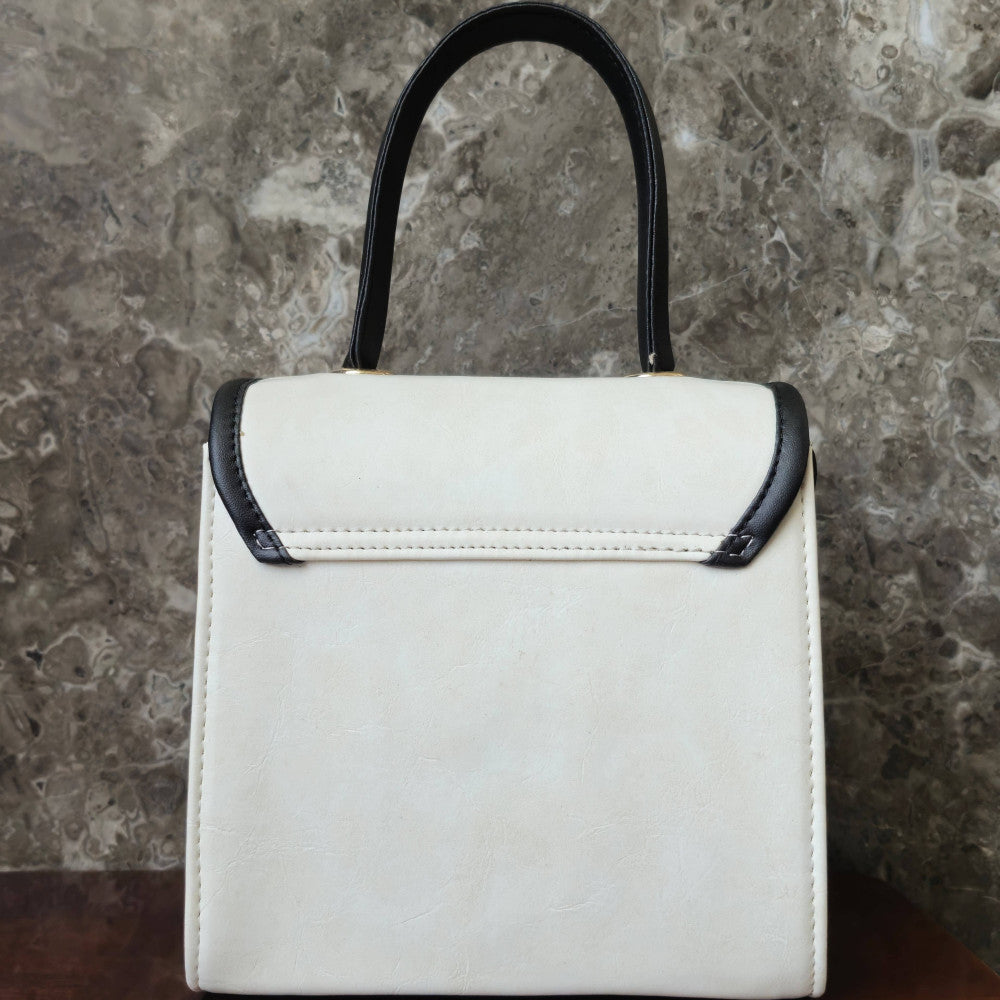 Boho Chic Sling bag White
