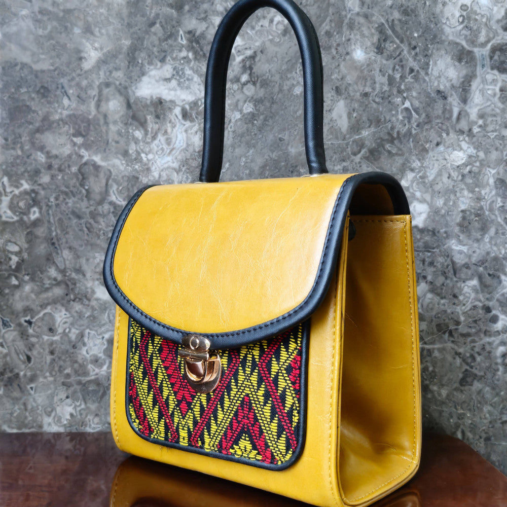 Boho Chic Bag (Yellow)