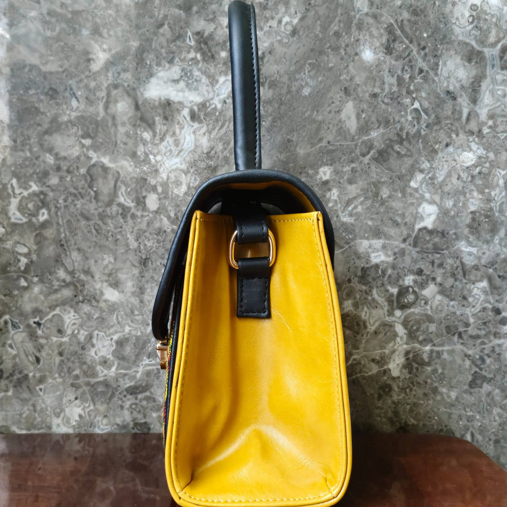 Boho Chic Bag (Yellow)