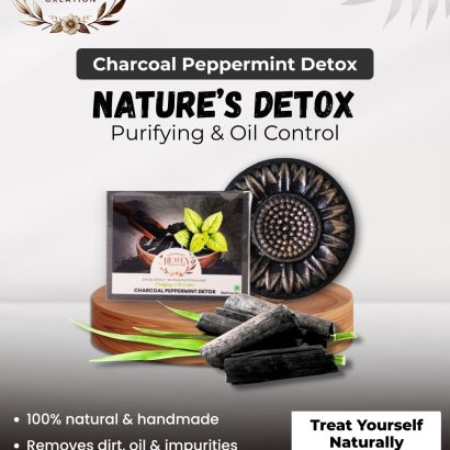 Charcoal Peppermint Detox Handmade Soap