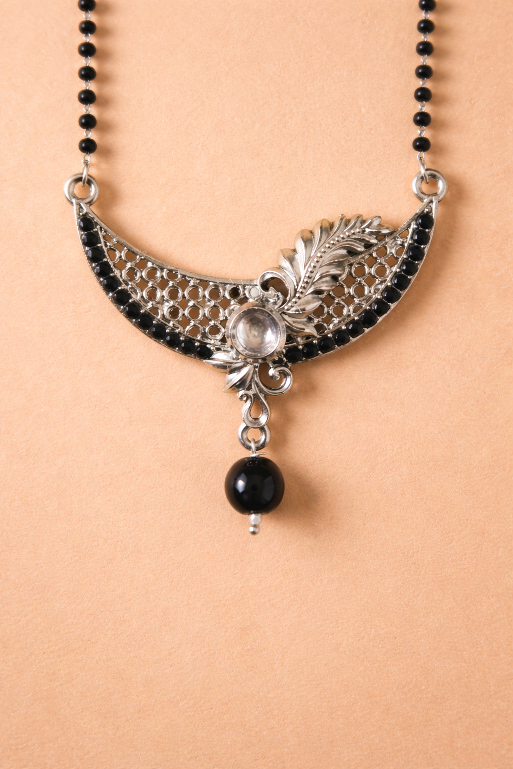 Sujata Mangalsutra | Short length 22 cm | Handcrafted Artisan Jewelry