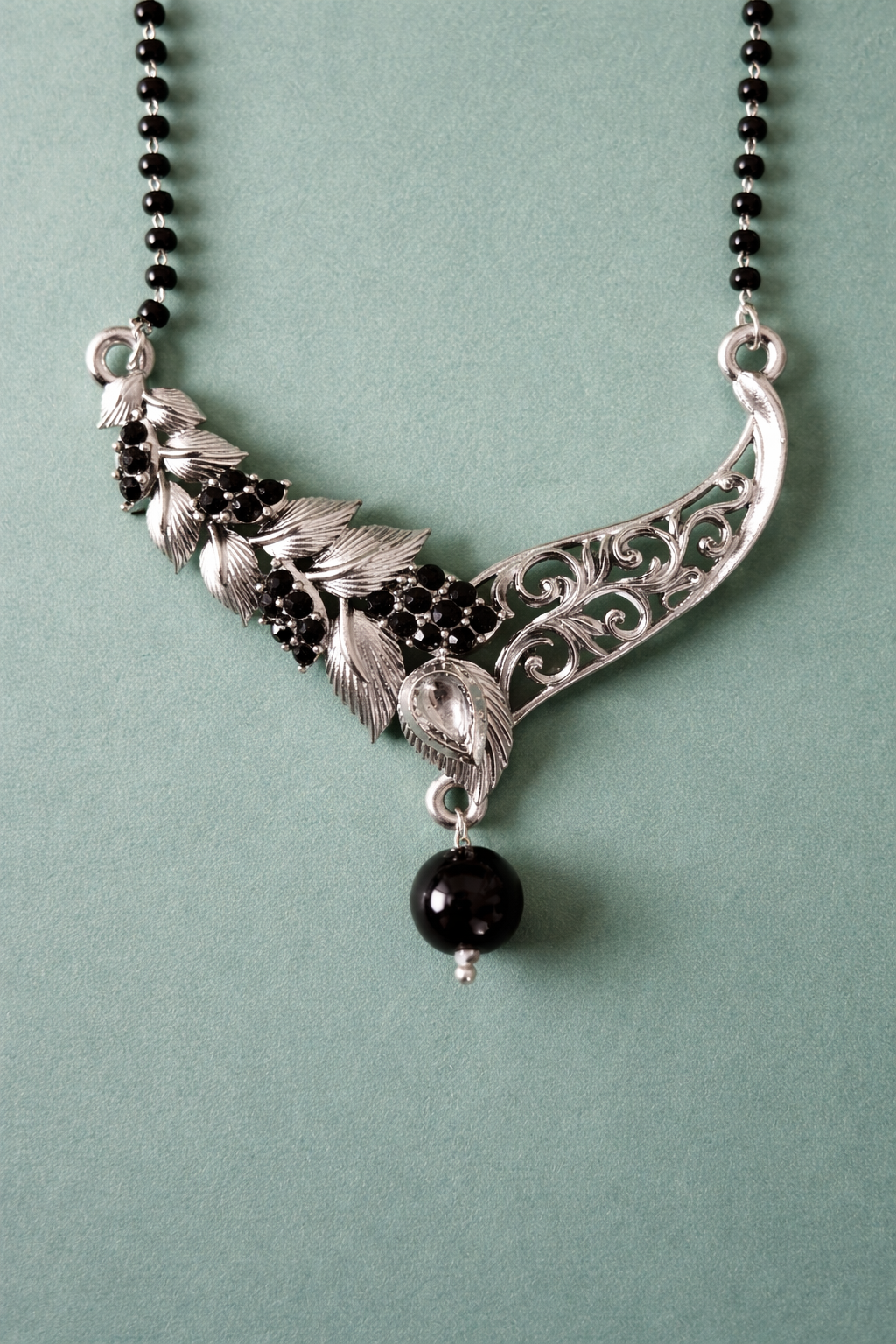 Shilpa Mangalsutra | Short length 22 cm | Handcrafted Artisan Jewelry
