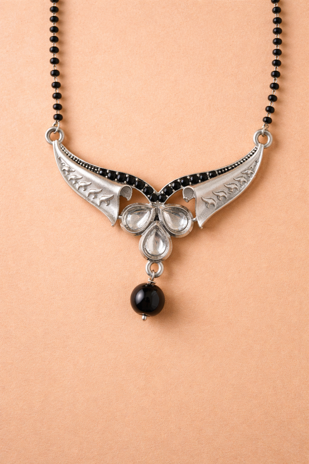 Neeta Mangalsutra | Short length 22 cm | Handcrafted Artisan Jewelry