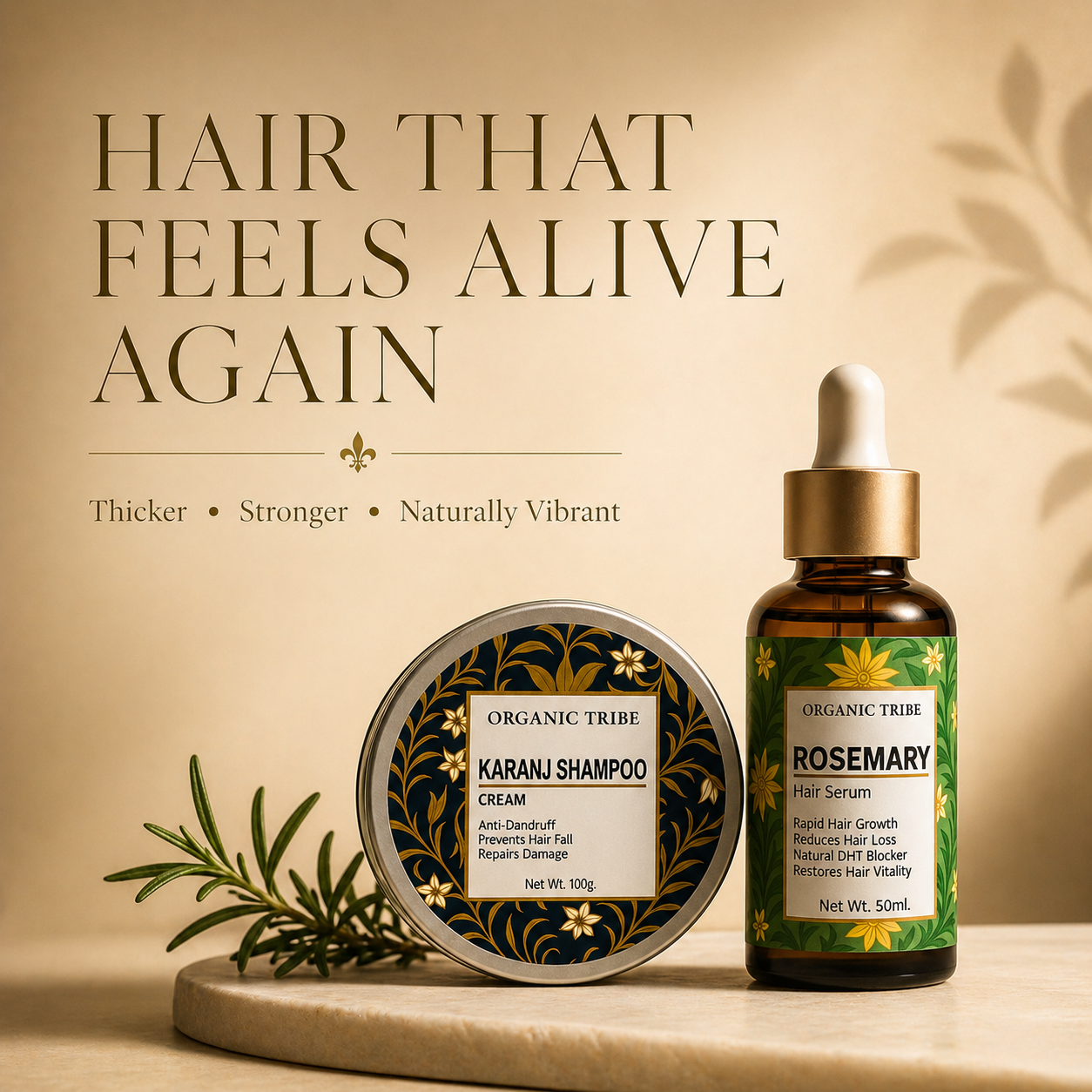 Organic Tribe Royal Hair Growth Ritual