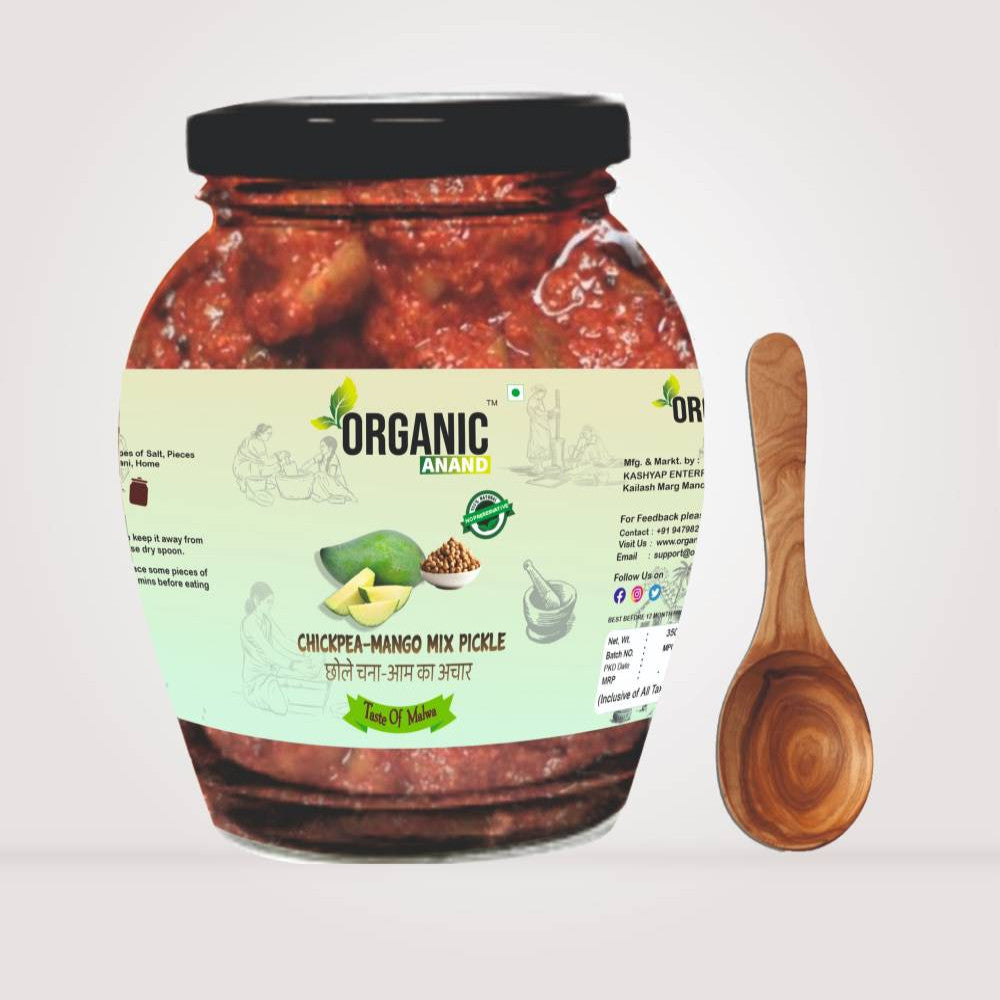 Chhola (Chickpea-Mango Mix pickle(Chana/Chhole -Aam ka achar)|350 gm|Homemade