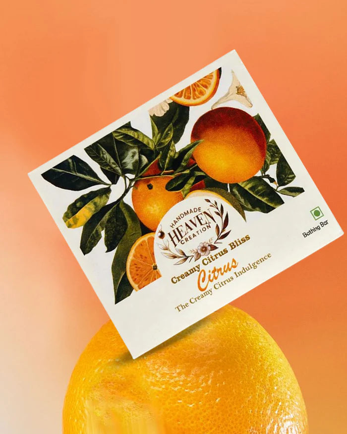 Creamy Citrus Bliss Handmade  Soap