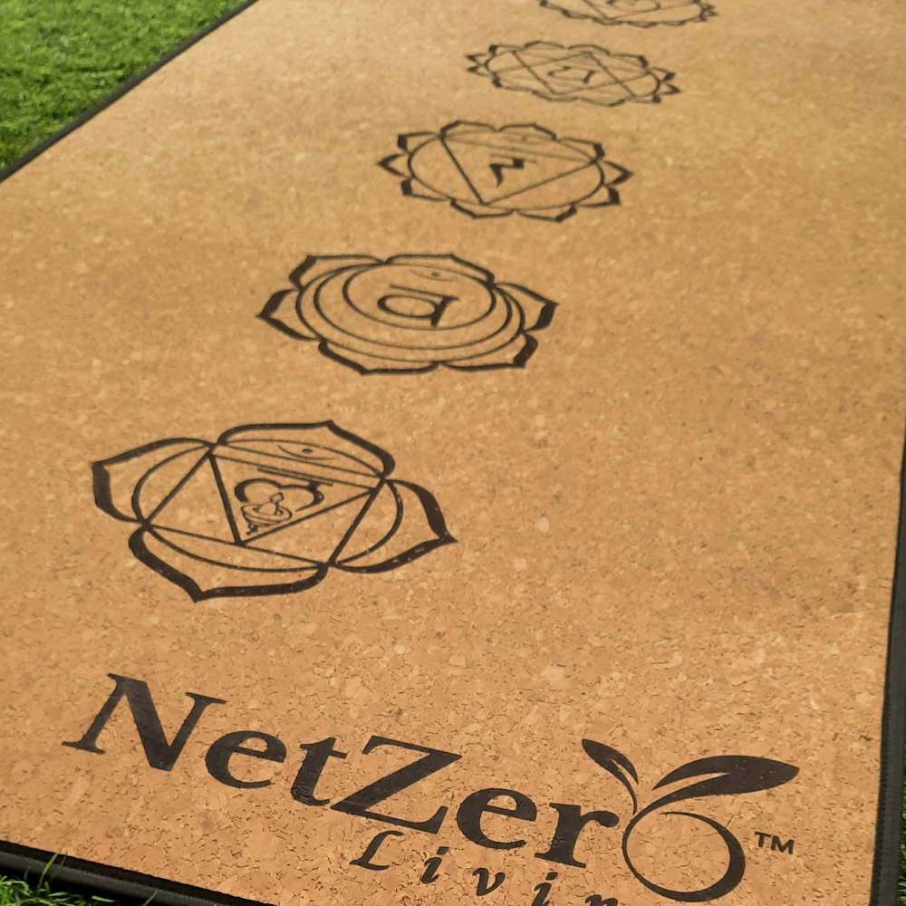 Cork Yoga Mat - Chakras