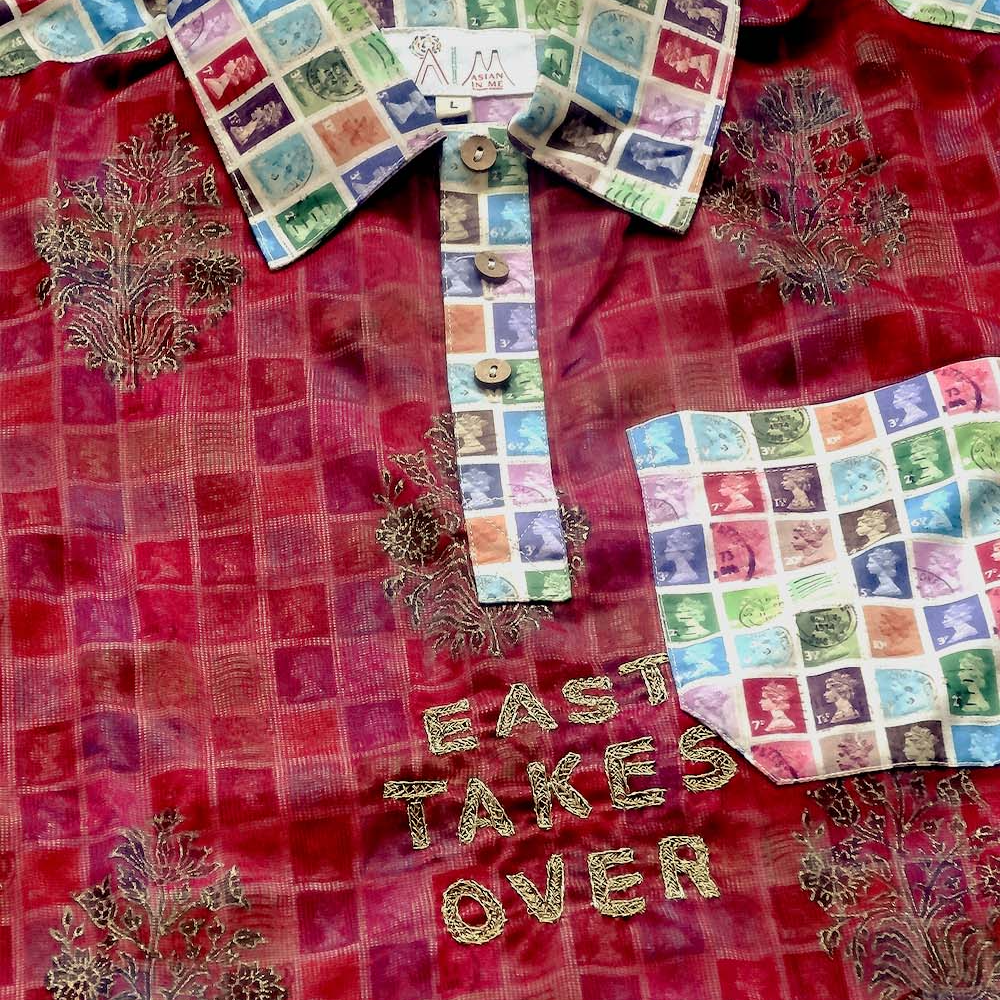 East takes over shirt | Patchworked shirt | Polo Shirt