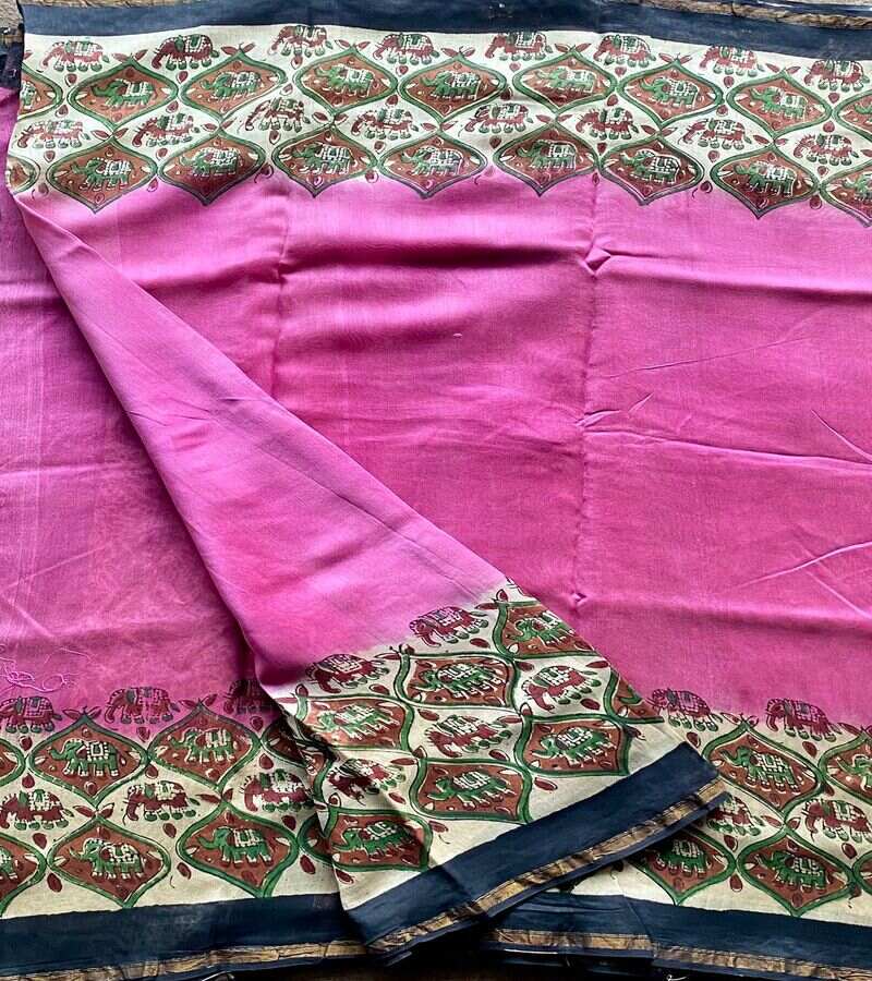 Chanderi Handloom Saree
