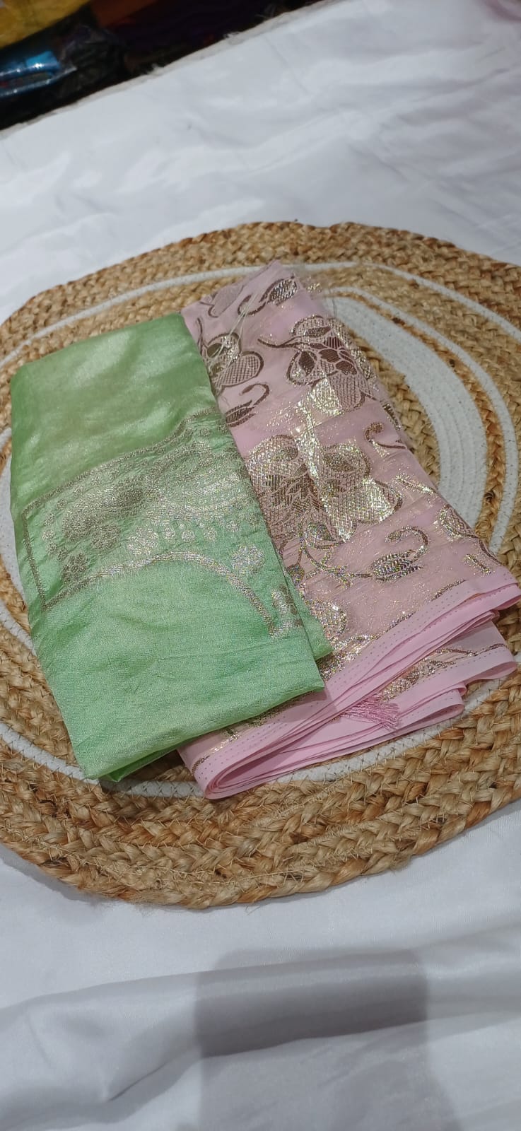 Fancy Georgette Saree with Foil Print