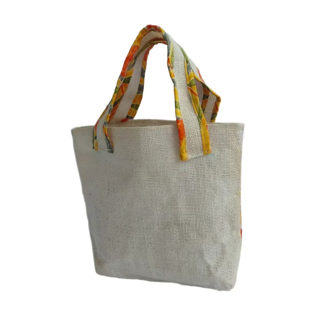 Floral Print Tote Bag