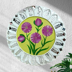 Floral Lippan Wall Decor
