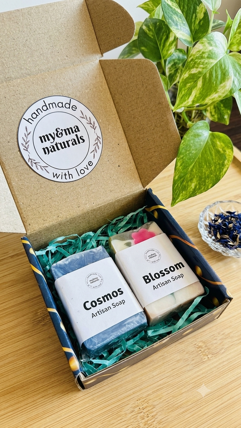 Handcrafted Artisan Soap Gift Set