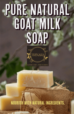 Milky Glow Velvety 3 PCS Combo  (PURE GOAT MILK SOAP + SOFT COCONUT MILK & HONEY SOAP + CREAMY CHOCOLATE SOAP) - 3 X 125 GMS