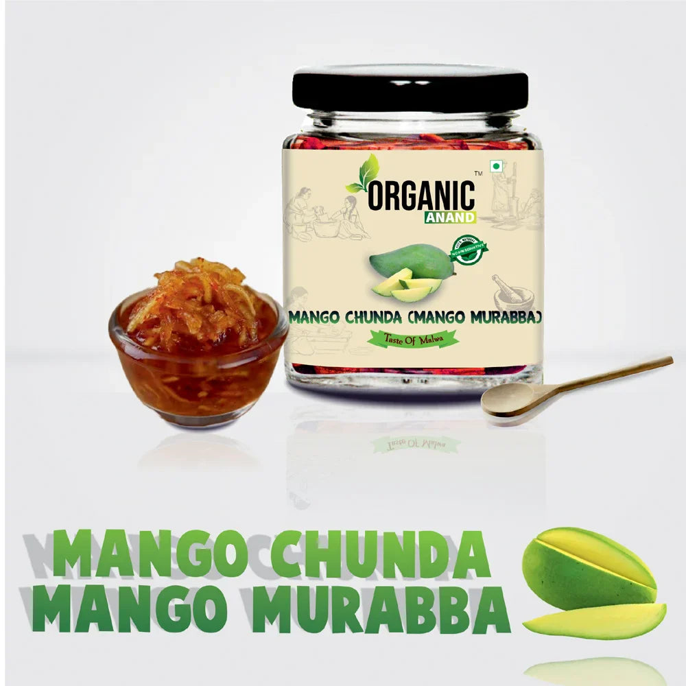 Handmade Mango Murabba 500 Gram Aam ka Murabba Grated Mango Chunda Authentic No preservative (Pack of 1)