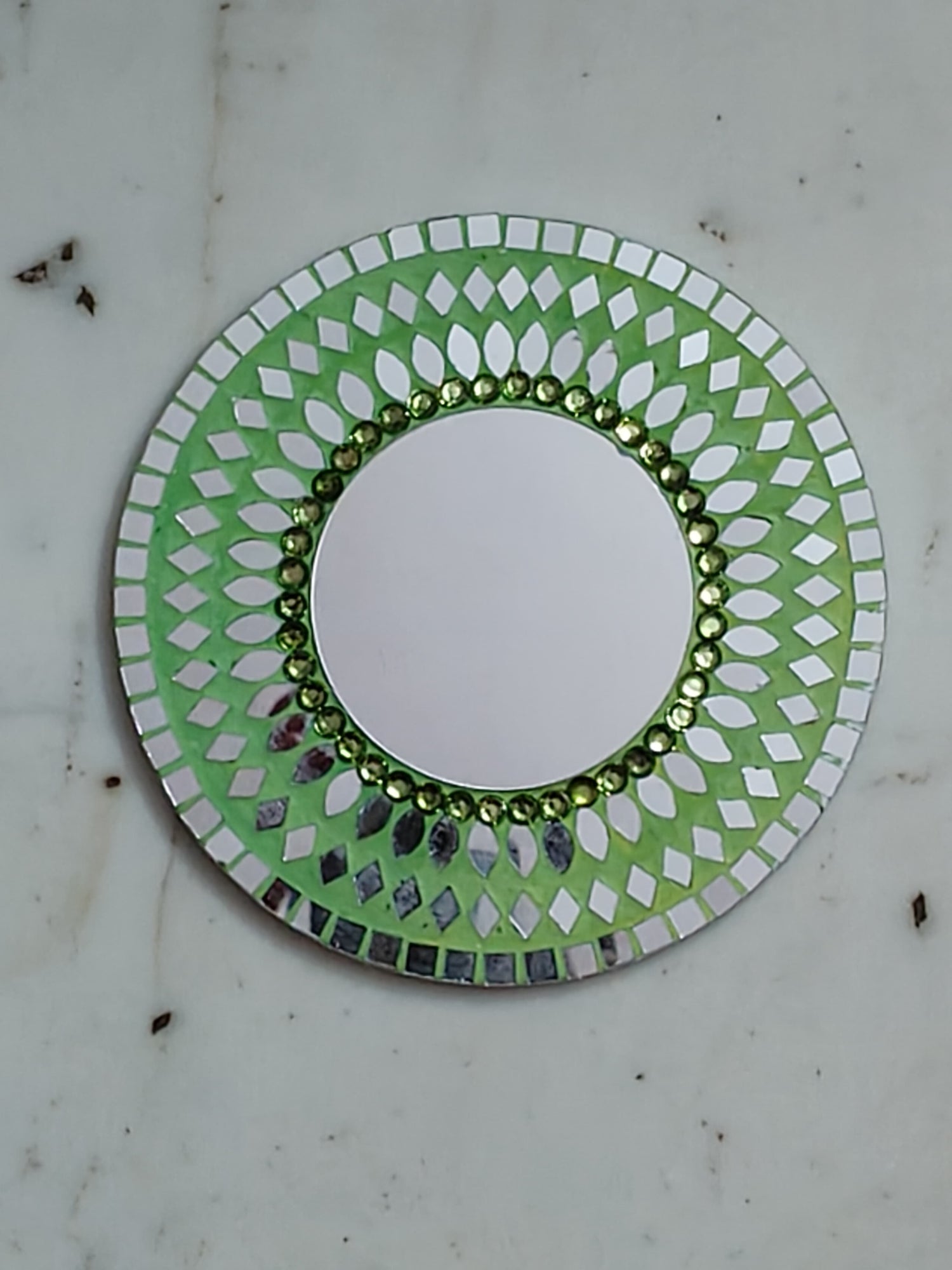 6" mirror mosaic